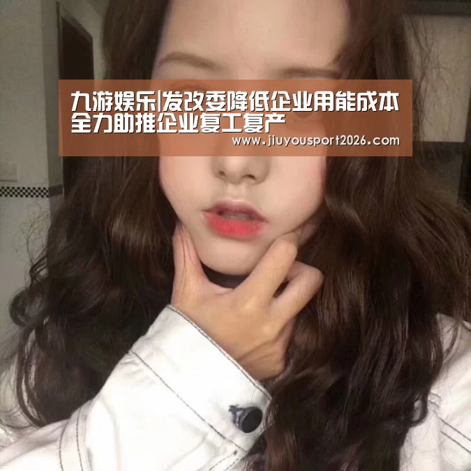 九游娱乐|发改委降低企业用能成本全力助推企业复工复产(图1) 9游官网